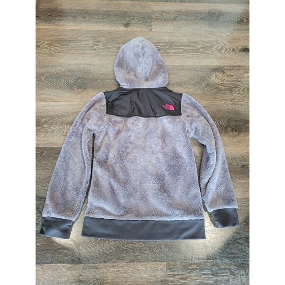 The North Face Girls Gray Osito Jacket Fleece Size Medium #1 - Picture 2 of 3